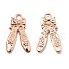 Tibetan Style Alloy Pendants TIBE-Q070-16RG-NR-4