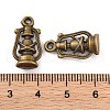 Tibetan Style Alloy Lantern/Oil Lamp Pendants TIBEP-Q041-092AB-NR-2