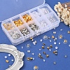 740Pcs 10 Style Brass & Iron & Plastic Ear Nuts DIY-YW0006-34-7