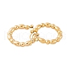 Ion Plating(IP) 304 Stainless Steel Hoop Earrings for Women EJEW-P279-16G-2