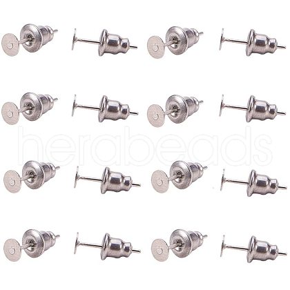 304 Stainless Steel Earring Findings Sets STAS-PH0010-26P-1