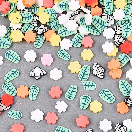 Handmade Polymer Clay Cabochons CLAY-N013-06-1