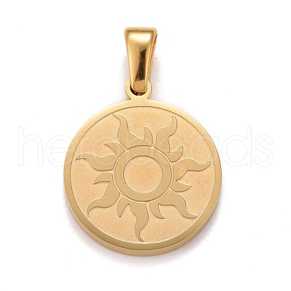 304 Stainless Steel Pendants STAS-F252-16G-1