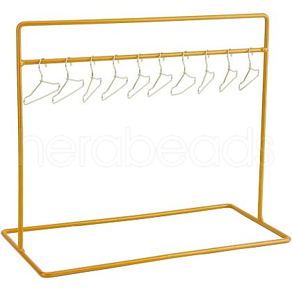 SUPERFINDINGS Iron Doll Clothes Hangers and Doll Clothes Storage Rack DIY-FH0004-43-1