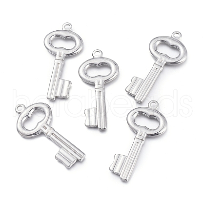 304 Stainless Steel Pendants STAS-K207-44P-1