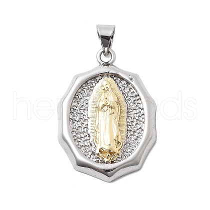 Brass Pendants KK-D367-05PG-B-1