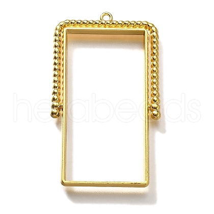 Alloy Open Back Bezel Pendants PALLOY-I223-07LG-1