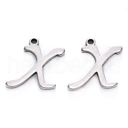 Tarnish Resistant 201 Stainless Steel Charms STAS-R105-X-1