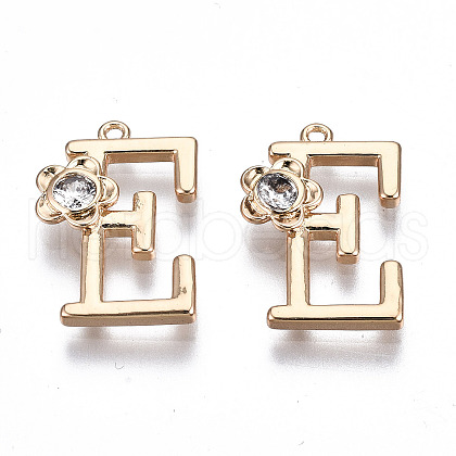 Brass Pendants KK-Q768-001G-E-1