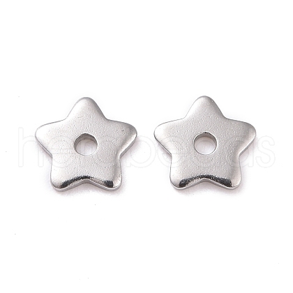 Non-Tarnish 304 Stainless Steel Beads STAS-D185-02P-01-1