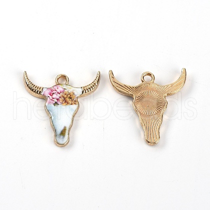 Zinc Alloy Enamel Pendants ENAM-N056-213A-1