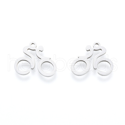 Non-Tarnish 201 Stainless Steel Pendants STAS-N090-LA997-1-1