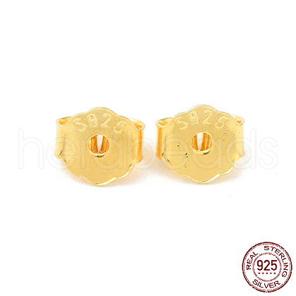 925 Sterling Silver Friction Ear Nuts X-FIND-Z008-01G-1