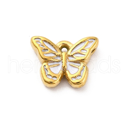 304 Stainless Steel Enamel Pendants STAS-B085-43G-05-1
