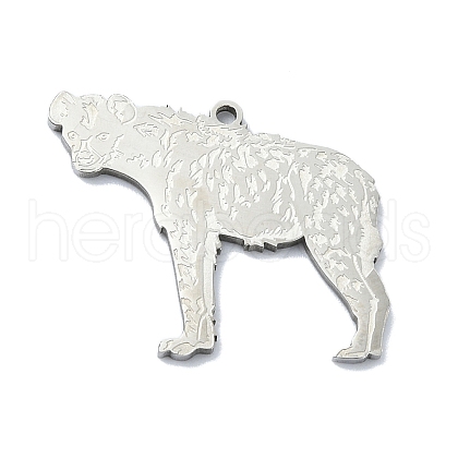 Non-Tarnish 201 Stainless Steel Pendants STAS-R118-02P-1