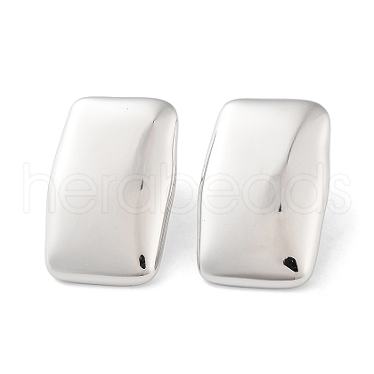 Non-Tarnish 304 Stainless Steel Stud Earring EJEW-H116-01A-P-1