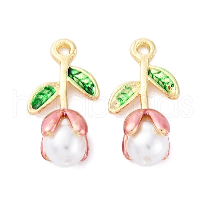 Alloy Enamel Pendants FIND-M060-22G-05-1