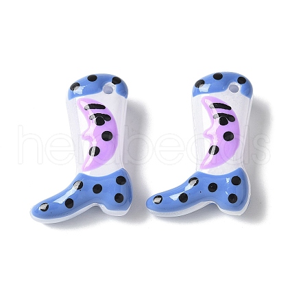 Handmade Lampwork Enamel Beads BLOW-D300-01I-1