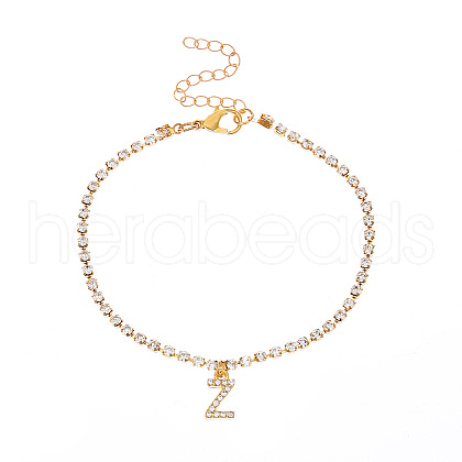 Fashionable and Creative Rhinestone Anklet Bracelets DA6716-26-1