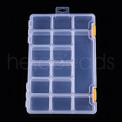 Rectangle Polypropylene(PP) Bead Storage Container CON-N013-05-1