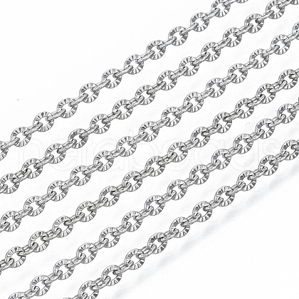 3.28 Feet 304 Stainless Steel Chains X-CHS-S001-12A-P-1