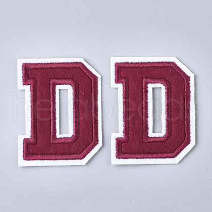 Computerized Embroidery Cloth Iron On Patches FIND-T030-064-D-1