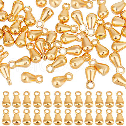 Beebeecraft 80Pcs Brass Charms KK-BBC0014-10A-1