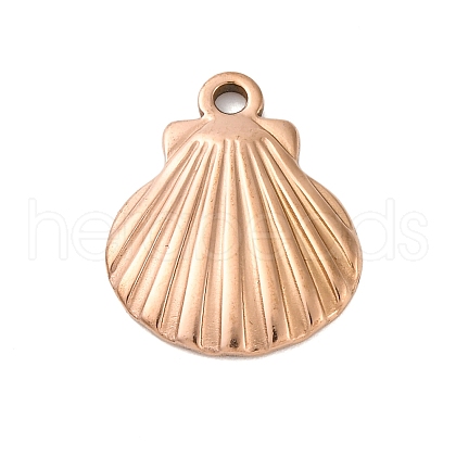 Ion Plating(IP) 304 Stainless Steel Pendants STAS-E182-15RG-1