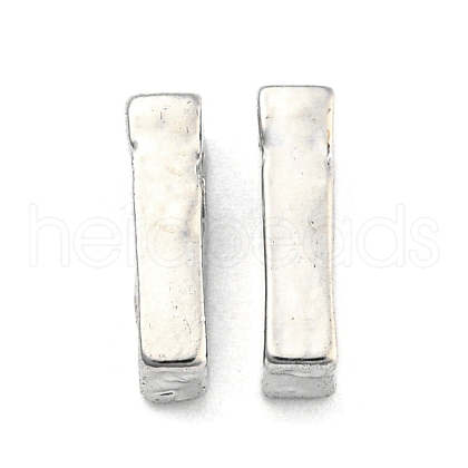 Platinum Plated Alloy Beads PALLOY-CJC0001-64P-I-1