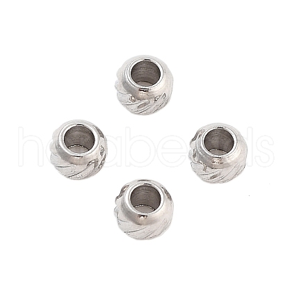 Non-Tarnish 201 Stainless Steel Beads STAS-Z078-02P-1