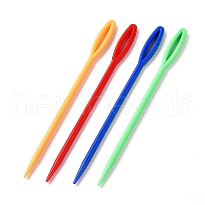 Safety Plastic Sewing Needles TOOL-WH0080-26-1