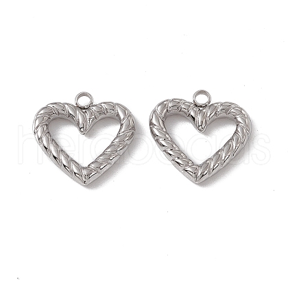 Non-Tarnish 201 Stainless Steel Pendants STAS-J401-VC717-1