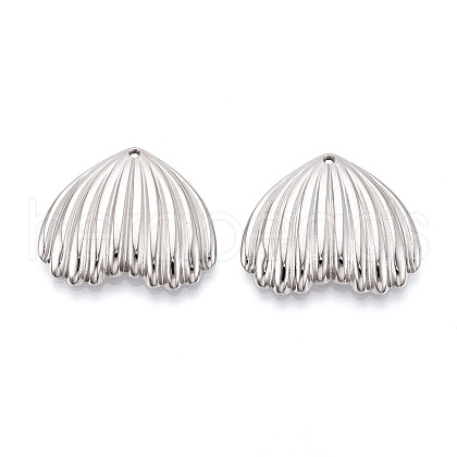 304 Stainless Steel Pendants STAS-T065-38P-1