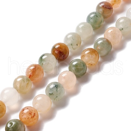 Natural Gemstone Beads Strands G-O029-05D-1