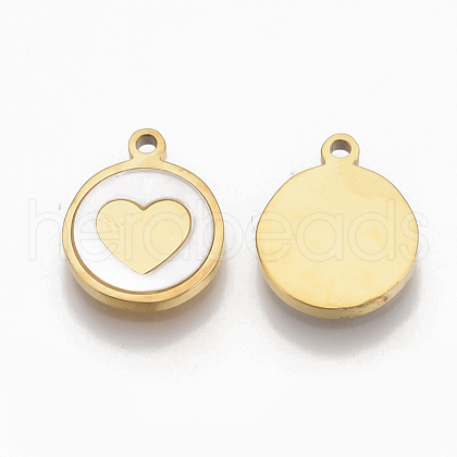 304 Stainless Steel Charms STAS-S079-126G-1