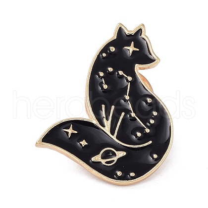 Fox Enamel Pin X-JEWB-C008-36KCG-1