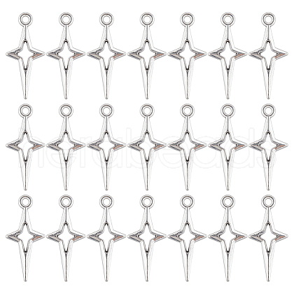 SUNNYCLUE 150Pcs Tibetan Style Alloy Pendants FIND-SC0011-54-1