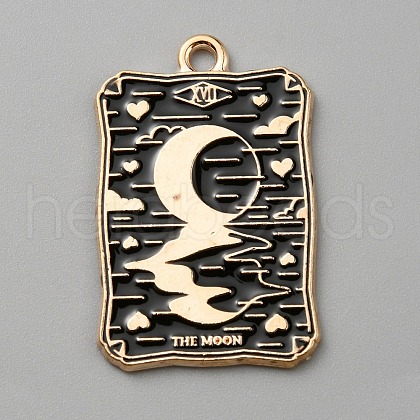 Alloy Enamel Pendants ENAM-WH0064-24D-1