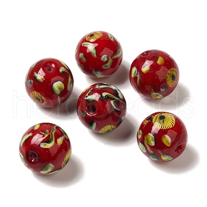 Handmade Lampwork Beads LAMP-C016-04E-16-1