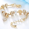 Heart Alloy with Crystal Rhinestone Charm Bracelets FS-WG8E942-01-2