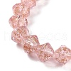 Handmade Gold Sand Lampwork Beads LAMP-Q036-04D-3