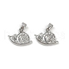 Brass Charms KK-C093-03P-1