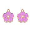 Alloy Enamel Pendants ENAM-S121-115H-3