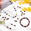 ARRICRAFT Natural Mahogany Obsidian Bead Strands G-AR0001-49-4