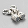 Brass Magnetic Clasps Converter KK-O134-01S-4