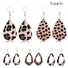 Imitation Leather Big Pendants FIND-N001-07-3