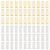 Unicraftale 100Pcs 2 Colors 201 Stainless Steel Charms STAS-UN0054-26-1