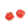 Synthetic Coral Carved Beads CORA-M001-07O-2