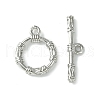 Rack Plating Eco-Friendly Brass Toggle Clasps KK-K330-42P-2