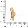 Brass Tube European Beads KK-G532-05A-G-3